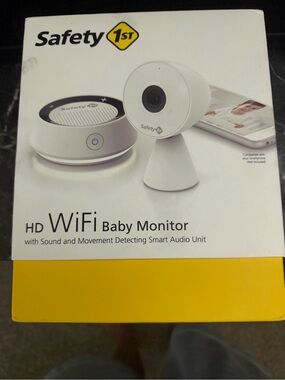 Safety 1st HD WiFi Baby Monitor - White